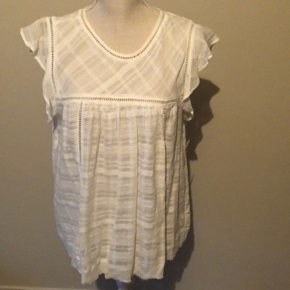 New directions gathered yoke blouse. PL - Picture 2 of 10